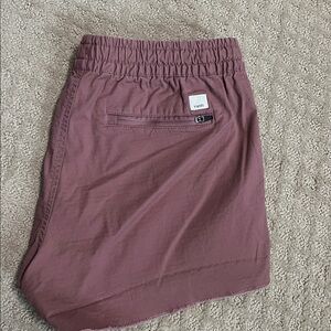 Vuori Dusty Rose Ripstop Shorts - Size S